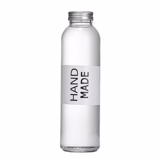 주스 우유 음료를 위한 100ml 250ml 300ml 350ml 500ml 1000cc 유리병