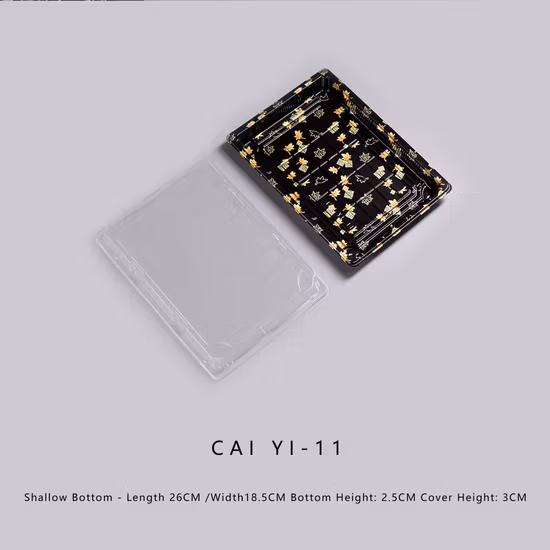 PET 일회용 플라스틱 테이크아웃 식품 용기