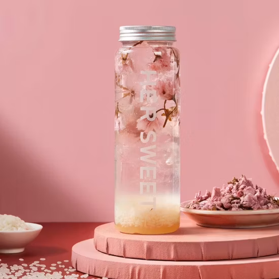 주스 Boba를 위한 350ml 500ml 밀크티 플라스틱 병