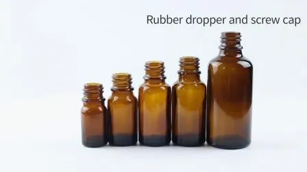 5ml 10ml 15ml 20ml 30ml 50ml 100ml 보스톤 유리제 화장품 포장 점적기 정유 병