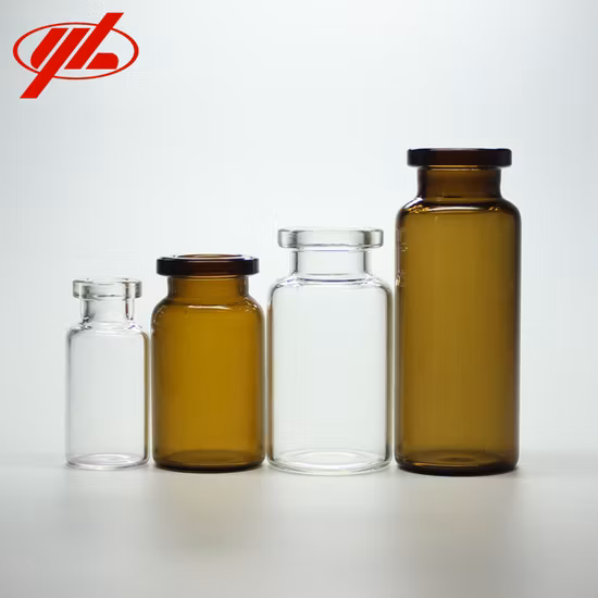 2ml 3ml 5ml 7ml 10ml 30ml 50ml 100ml 의료 주입 또는 화장품용 관형 또는 성형 소형 유리병 약병