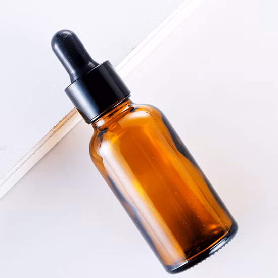관례 30ml 고급 공 모양 유리제 정유 점적기 병, 1oz 액체 기초 로션 병 분배 에센스 병