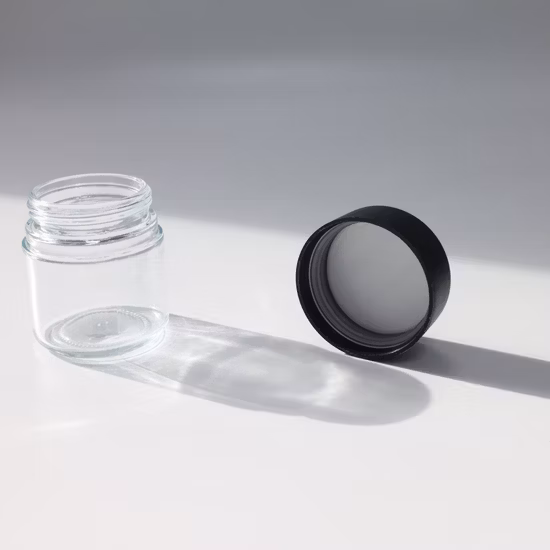 캡슐용 어린이 증거 뚜껑이 있는 도매 70ml 90ml 110ml 180ml 어린이 방지 유리 항아리